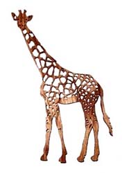 fretwork giraffe