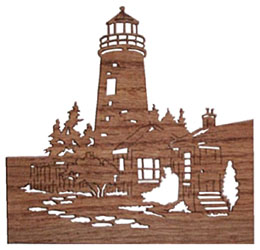 wood craft lighthouse